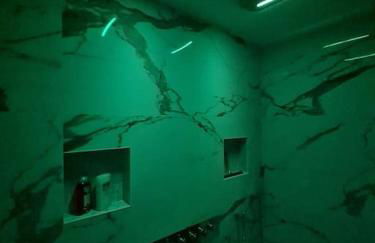 Spa-Sauna-Ciel de pluie tropicale-Champagne Nuit Romantique - Escapade Mâconnaise - Foto 47