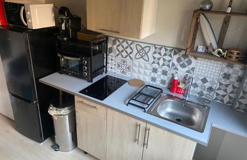 Bel appartement cosy centre Veules-Les-Roses Parking privé WIFi - Foto 4