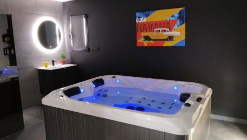 Le Spa du Verger de Firmin - jacuzzi intérieur privé - Foto 2