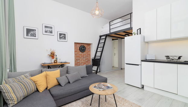 Ground Floor Studio in Cracow by Renters - Foto 5, Habitación