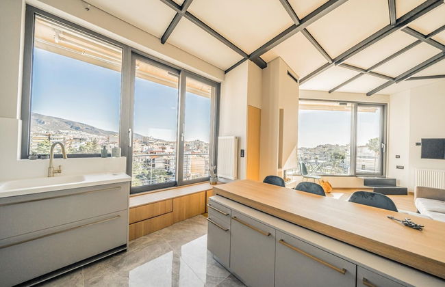 Sky Apartment in Dafni - Foto 6