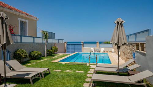 Villa Anastasia Kalyves - Foto 5, Garden, sunbed