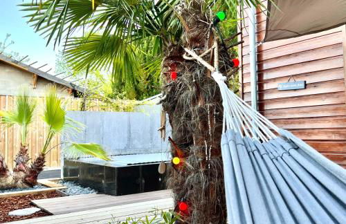 La Villa Canopée - Piscine chauffée-Fibre-Clim-Jacuzzi - Foto 7