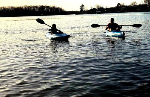 Lakefront Cabin with Fire Pit in Carbondale, Illinois - Foto 14