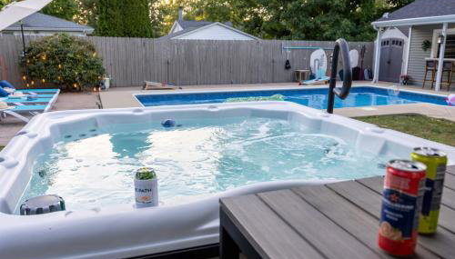 Central location Hot Tub Heated Pool Digital Game Table - Foto 2