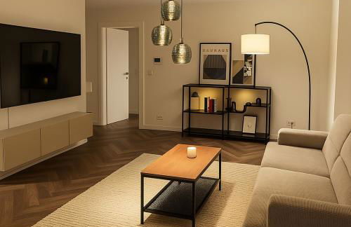 Fjord Stay - Penthouse mit Whirlpool in Kiel - Free Park - 24-7 Check in - "Stockholm" - Foto 8