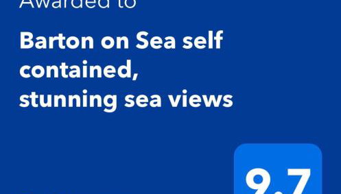 Barton on Sea self contained, stunning sea views - Foto 2