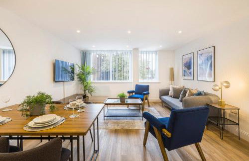 Stylish 2BR 2BA Flat in Gravesend Sleeps 4 - Foto 5