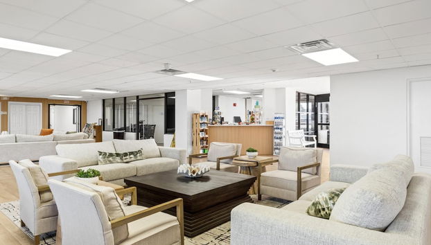 Sitzecke in der Lobby