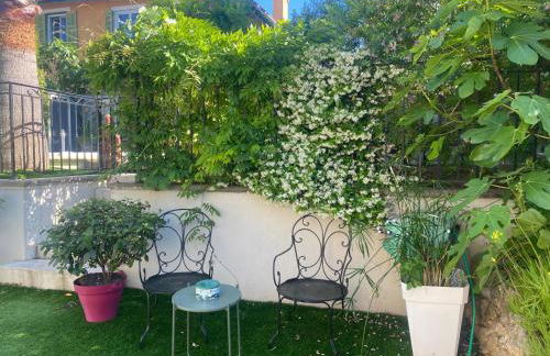 Piscine villa 2 bedrooms cannes - Foto 13