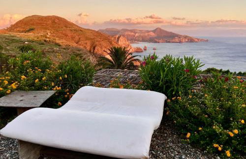 Case Quattrocchi - Giardino e Terrazzi con vista Panoramica sul Mare, Etna e Vulcano - Foto 7