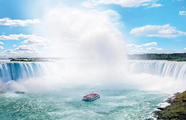 Niagara Falls Walking Tour with Boat Cruise – Eco-Friendly Small Group Experience - Canadian side - Photo 1