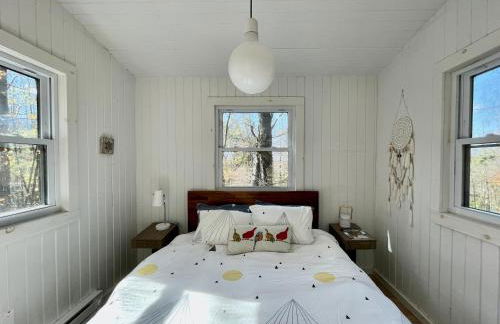 Fireplace Catskill Views Overlook Lake Cabin - Foto 41