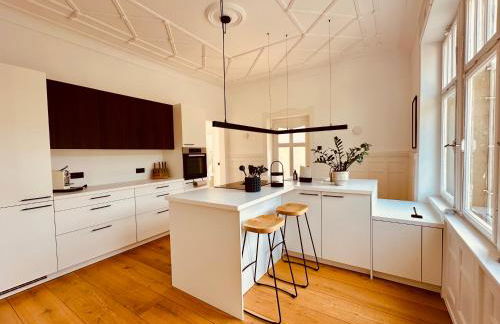 luxuriöse Altbau Wohnung in Denkmal-Villa - Foto 22