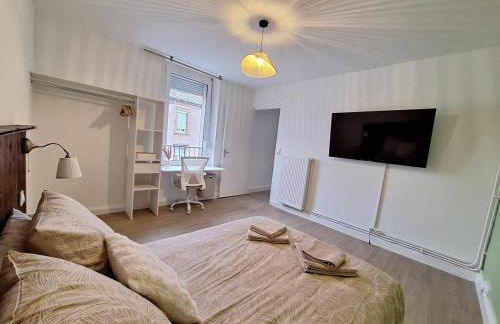 Le Julie -Spacieux - 5 pers' - 3 beds - Gare 500m - Foto 10