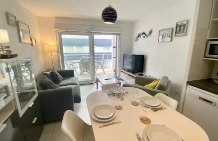 Superbe appartement cosy, à 50m de la plage, 4 pers - Foto 1
