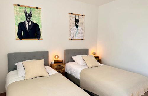 Les Lauriers Blancs air-conditioned villa with swimming pool - Photo 18