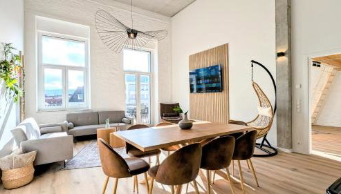 Velaris - Stilvolle Lofts & Penthouses - Premium Wohnen mit Parkplatz & Workstations - Foto 3