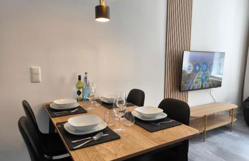 maremar - Apartments am Ferberturm - Luxus Boxspringbett - Küche - Arbeitsplatz - WLAN - Foto 5