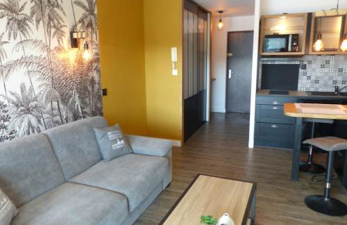 studio exposé plein sud vu sur le port de plaisance - Foto 11