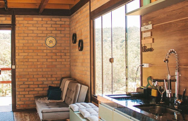 Prana Chalé com Hidromassagem na Serra - Foto 39