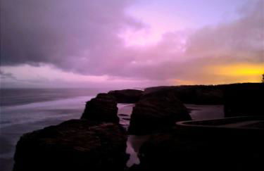 Cabaña de madera Mar y Madera, playa de las catedrales - Foto 12