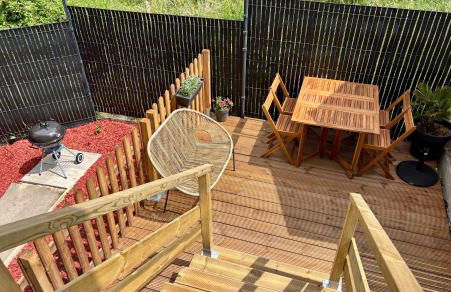 Le gîte du PN80 - Maison avec terrasse et jardin sur la véloroute de Fecamp - Foto 9