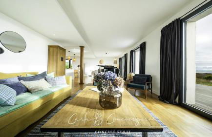 Vue imprenable exceptionnelle sur l'océan pour cette résidence haut de gamme avec piano DOELAN - Foto 10