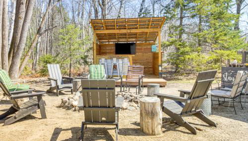 Tenstrike Lake House on 60 Acres Hike and Fish! - Foto 2