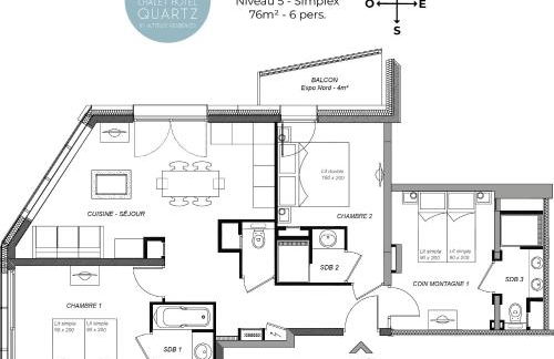 Chalet Hôtel Quartz - Foto 27