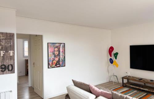 Cosy avec balcon et parking, proche Paris - Foto 8