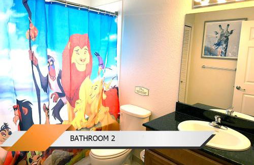 Lion King-themed condo near Disney, Sea World, Universal and OCCC with pool, spa, restaurants, shuttle, private balcony, and the BEST view of fireworks shows - Foto 42