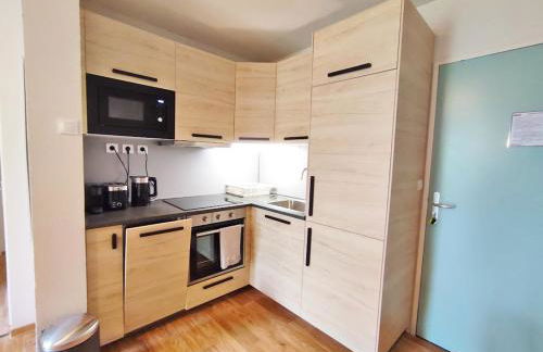 Le Flocon, T2, wifi, vue montagne, parking gratuit, 4 personnes - Foto 8