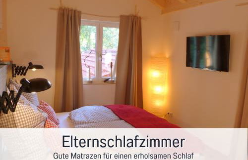 Ferienwohnung BirkenNEST-Sauna-Freisitz-Almhütte - Foto 6