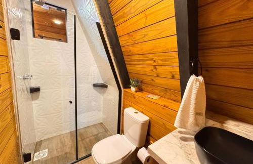 Chalé | Hidro | Churrasqueira | Vista maravilhosa - Foto 44