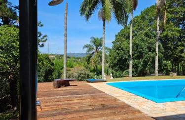 Chácara dos Pinheiros, 5 quartos em Atibaia divisa com Bragança Paulista - Foto 26