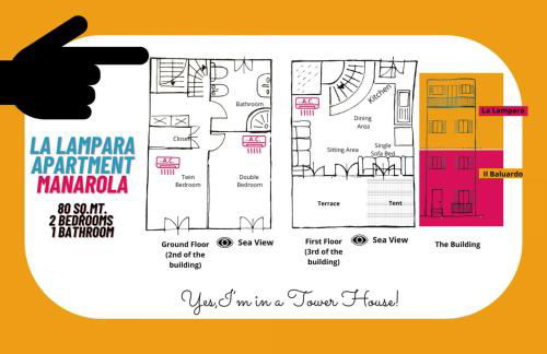 La Lampara Sea View Terrace Apartment With AC - Foto 37