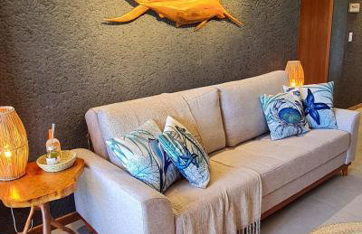 Refúgio Premium no Patacho – Flat 2 suítes para 6 pessoas - Foto 24