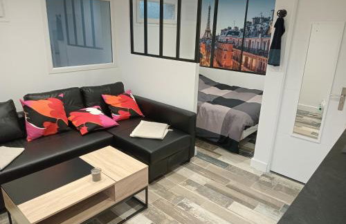 Studio neuf joliment décoré à 5 min de l'aéroport - Foto 7