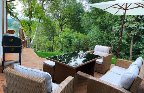 Zloty, a Skromny - ogrodzony domek z jacuzzi i widokiem na jezioro - Foto 64