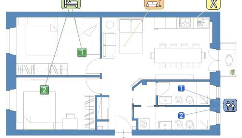 StayEasy M3 PortaRomana Bella - 2 Bedrooms 2 baths - Foto 4