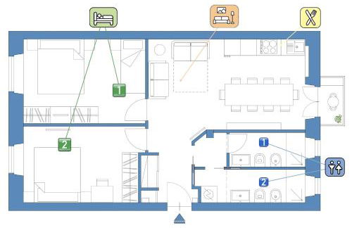 StayEasy M3 PortaRomana Bella - 2 Bedrooms 2 baths - Foto 4