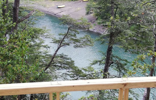 Wonderful Rustic Cabin 2, With Native Logs, on the Banks of the Trancura River - Foto 37