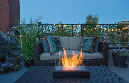 Loft Barnim w wieży strażackiej, 2-poziomowy, 100m2, taras na dachu - Foto 1