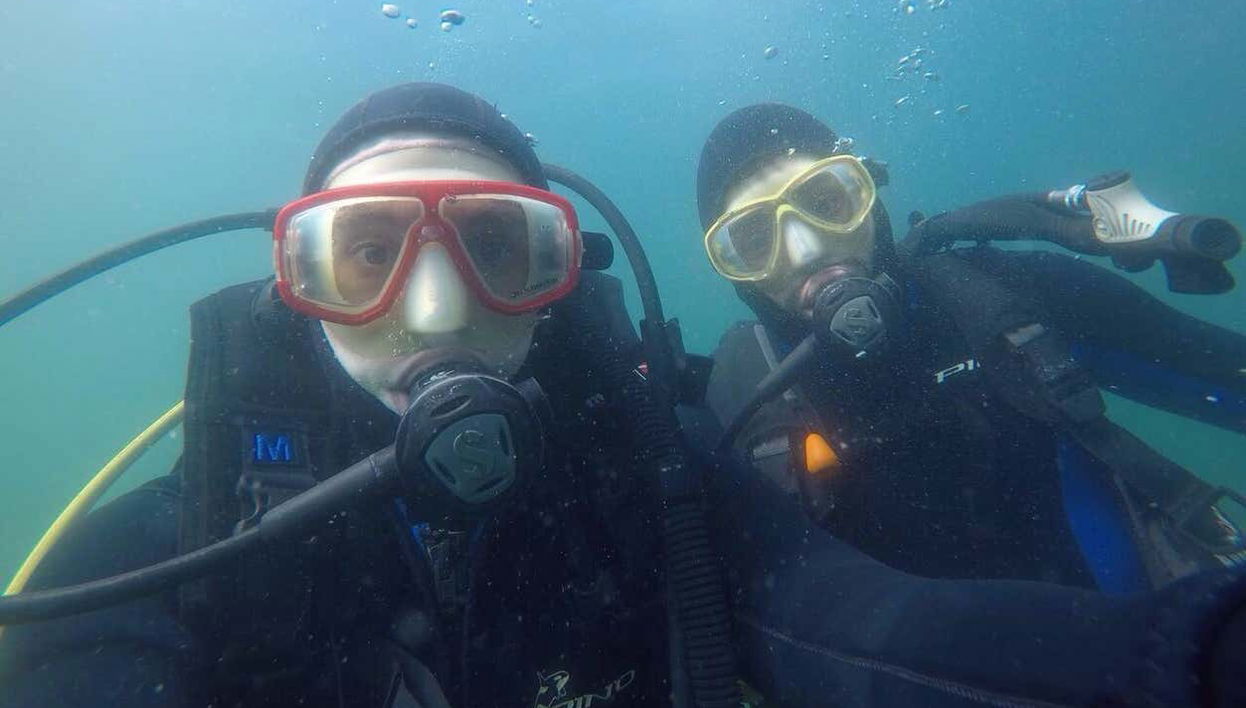 Diving in Puerto Madryn