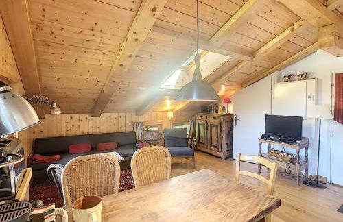 Appartement cosy avec mezzanine, au pied des pistes à Combloux, parking inclus - FR-1-560-25 - Foto 6