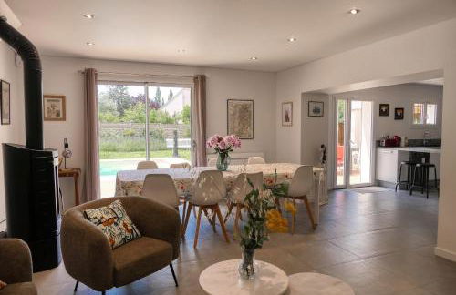 Villa Quatreal Piscine privée, chauffée - Foto 6