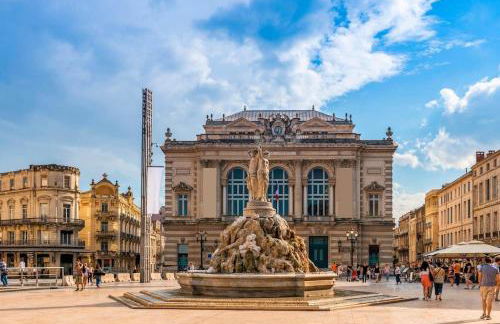 Centre - Parking - 5 min Place Comédie - Tram - Foto 21