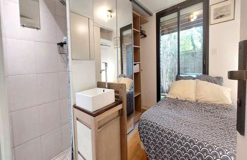 Charmante maison-chalet, vélos et jacuzzi - Foto 10