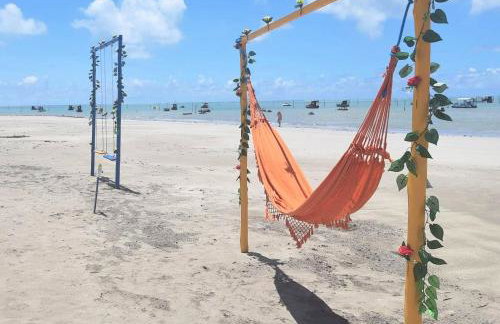 MSFlats Paripueira praia varanda c rede cozinha Wifi Ar split - Foto 27